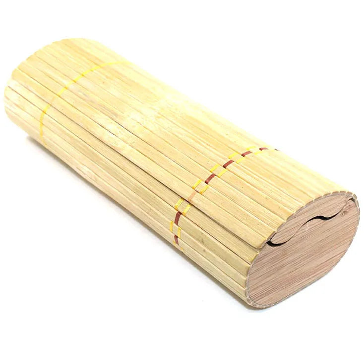 Wholesale Recycle Bamboo Sunglasses Case Wooden Storage Box Solid Eyewear case