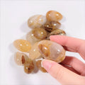 HY Natural Stone Citrine Yoni Crystal Eggs Wholesale Gemstone Eggs Crystal Crafts