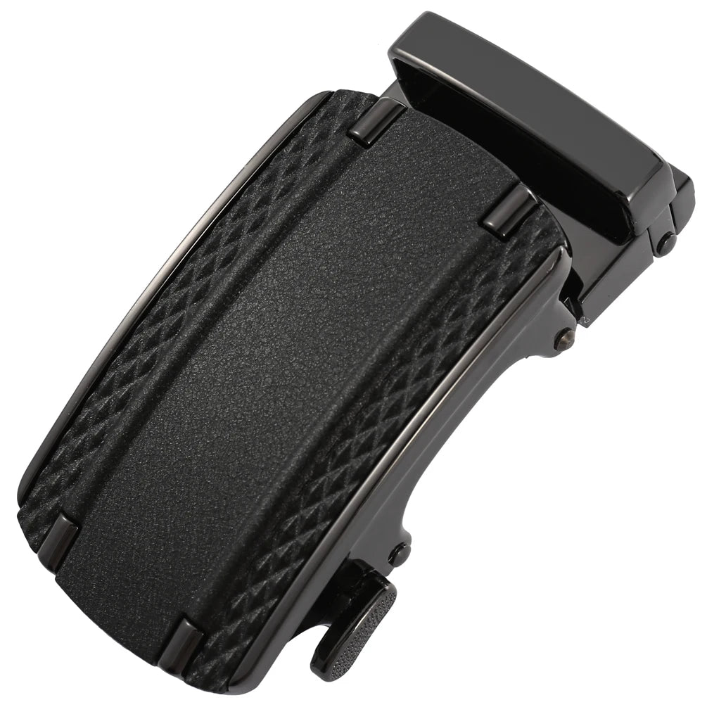 LY36-7793  Men's Casual Black Frosted Belt Buckle