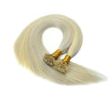 Wholesale Price Flat Tip Double Drawn Thick Virgin Remy Russian Hair for Extensions Full Cuticles Invisible Colors