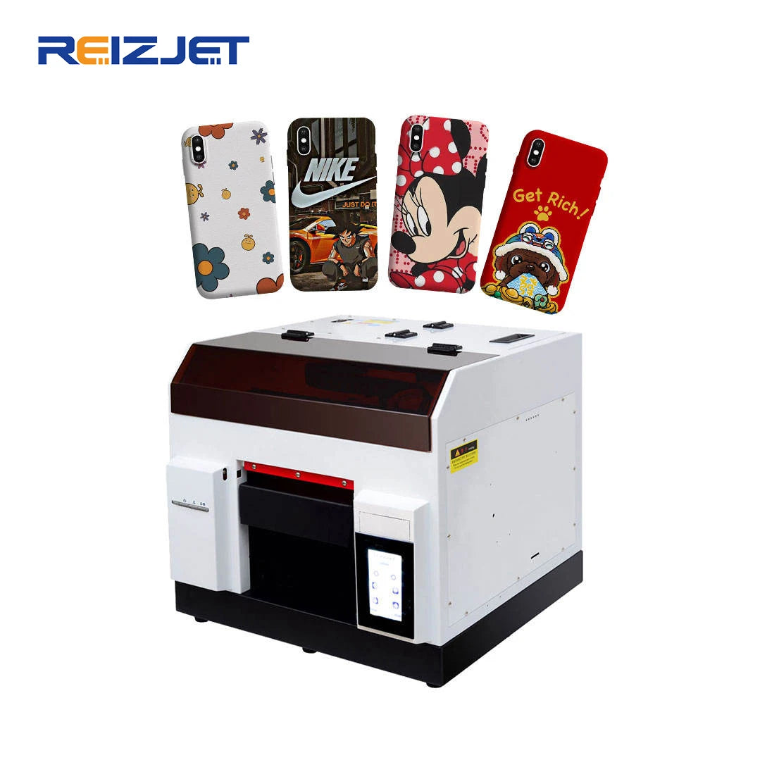 Best Price Flatbed UV Printer 6 Colors A4 Size UV LED Flatbed Printer Automatic Multifunctional Flatbed Printer