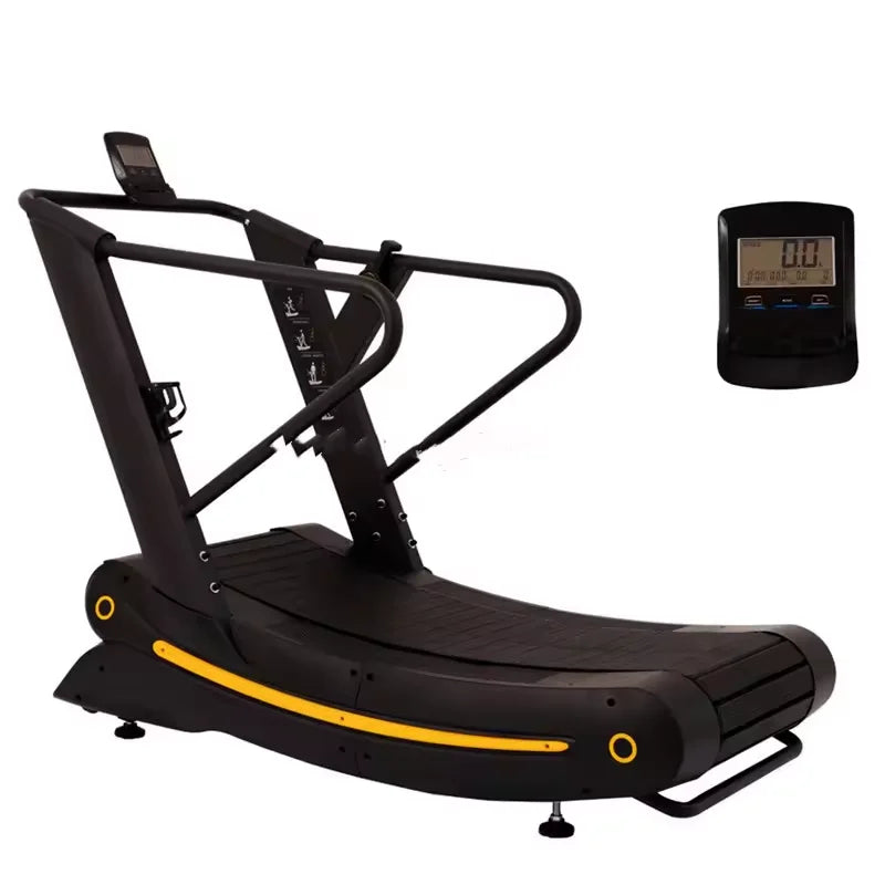 Self-generated Home Curved Treadmills Manual Curved Commercial Indoor Gym Fitness & Body Building Treadmill Machine