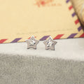 Birthday Small Wholesale Lot Earrings S925 Sterling Silver Inspired Star Studs and Moon Earrings