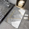 Hot Eco-Friendly Diatomite Mat No-slip Water Absorbent Rug Classic Print Pattern Bathroom Home Decor 40*60cm Floor Mat