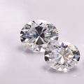 Roomy Flawless Moissanite Oval Cut Pear Cut Shape VVS Loose White Moissanite Diamond