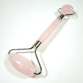 Diy Hot Selling OEM Private Label Wholesale Metal Welded Natural Rose Quartz Pink Jade Beauty for Face