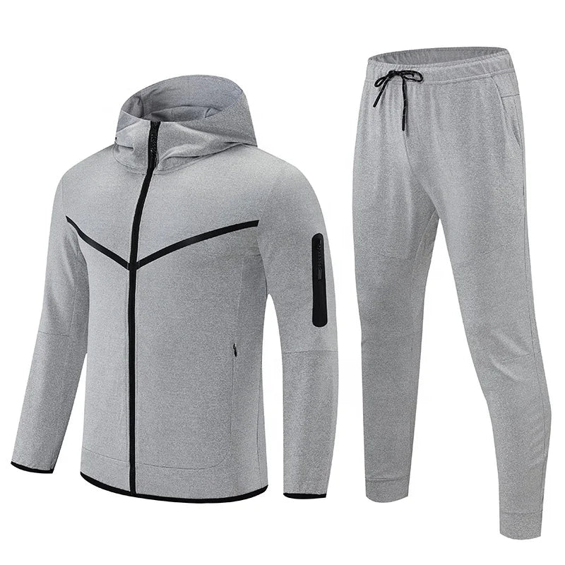 Sportswear Tech Fleece Weekender Hoodie Custom Sports Tracksuits Men's Full-Zip Hoodie