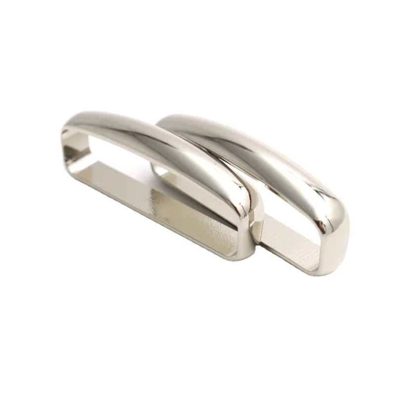 Strong 40mm 45mm Belt Keeper Zinc Alloy Metal Loop Belt Holder with Attachment