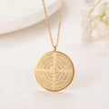 Inspire Jewelry NEW Allah Muslim Arabic Printed Pendant Men Women Islamic Quran Arab Fashion Jewelry 4 Qul Necklace for Eid Gift