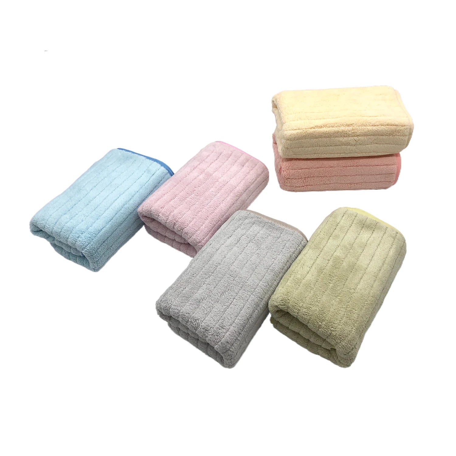 2021 Wholesale Cheap Bulk Custom logo White Black Blue Soft 100% Organic Bamboo Cotton Face Towel Set