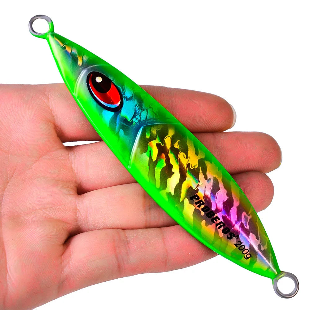 SNEDA Wholesale 160g 200g Fishing Jig Lures New Type of Lead Fish-Iron Plate Sinking Artificial Bait