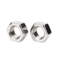 Silvery DIN934 Hexagon Nut M3.5 Hexagonal Nut Plain 304 Stainless Steel Hex Nut