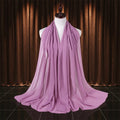 Hijab Scarf 70*180cm Plain Chiffon Scarves for Women Muslim Fasion Islam Clothing Headscarves Shawl for Ladies Headwrap Ramadan