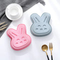 6 "Easter Bunny Rabbit Shape Silicone Baking Pan Cake Mold Oven Baking Tool