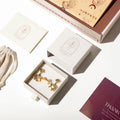 LBarley OEM Free Samples Paper Necklace Bracelet Gift Jewelry Sliding Necklace Magnetic Box Jewelry Boxes with logo Luxury