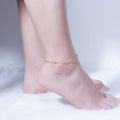 RINNTIN SA05 Fashion Anklets Foot Jewelry Wholesale 925 Sterling Silver Ball Beads Chain Ankle Bracelet Anklets