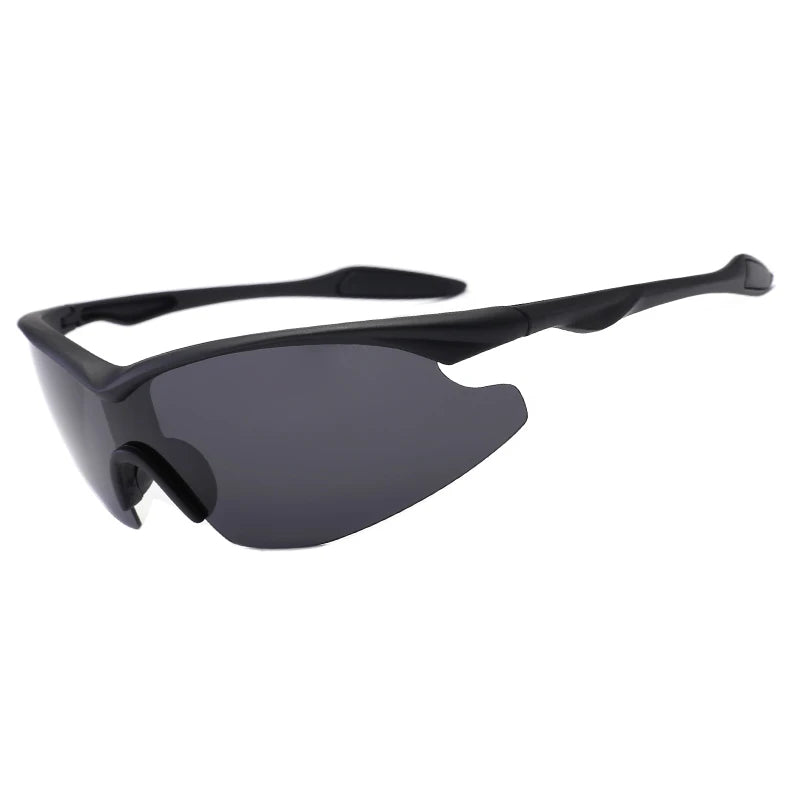 XSY8803 Men's Women's Cycling Sport Glasses with Polarized Squared Lens PC Frame