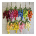 Cheap Artificial Flowers Decorative 6 Branches Delonix Regia Artificialflowers