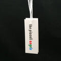 Wholesale Luxury Design Hangtag  Custom Clothing Logo Cowhide Paper Rope  Tag