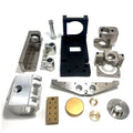 Custom Made High Precision Anodized Aluminum Brass CNC Machinery Parts Stainless Steel Machining Services Wire EDM Broaching