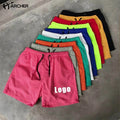 Custom logo Men Gym Short Blank Sports Jogger Swim Beach Man Summer Mesh Short Sweat Shorts Pants for Men Sweat Short