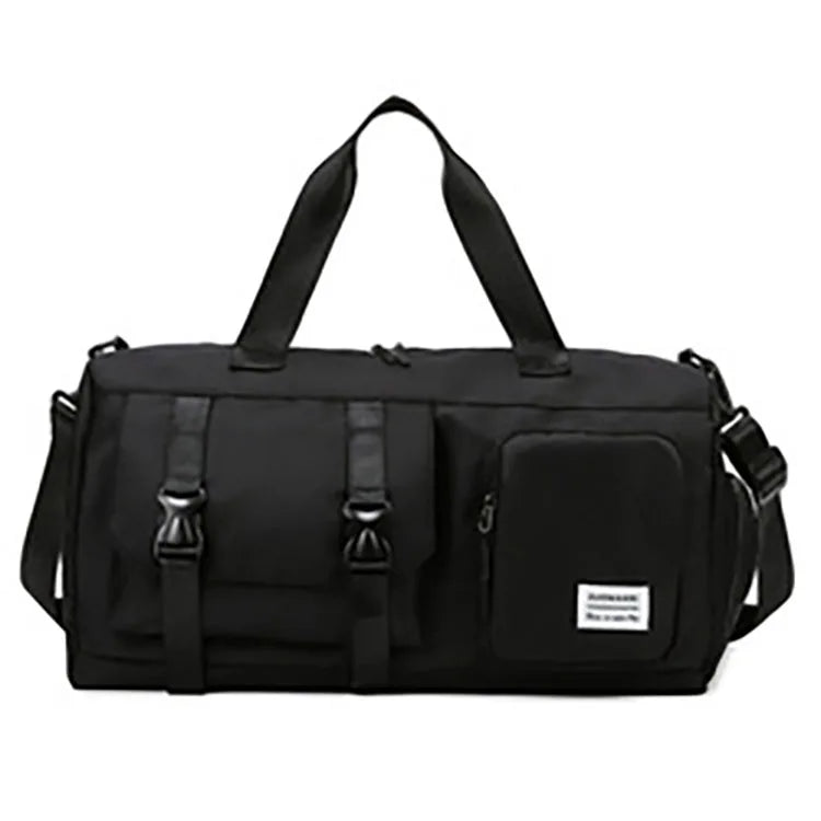 High-Capacity Waterproof Gym Bag Dry Wet Separation Customized Nylon Bag for Men Women Zipper Shoe Compartment for Travel
