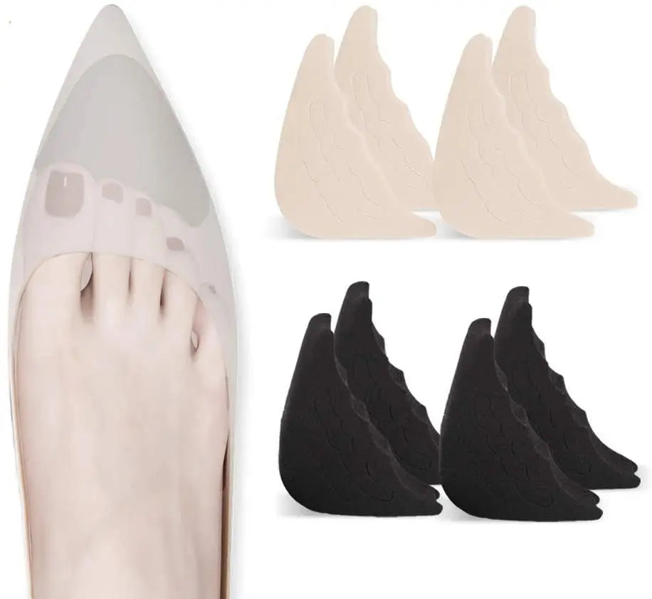 Adjustable Reusable Ultra-light Comfortable Sponge Material Shoe Insoles Toe Filler Inserts All Day Pain Relief Women Men Big