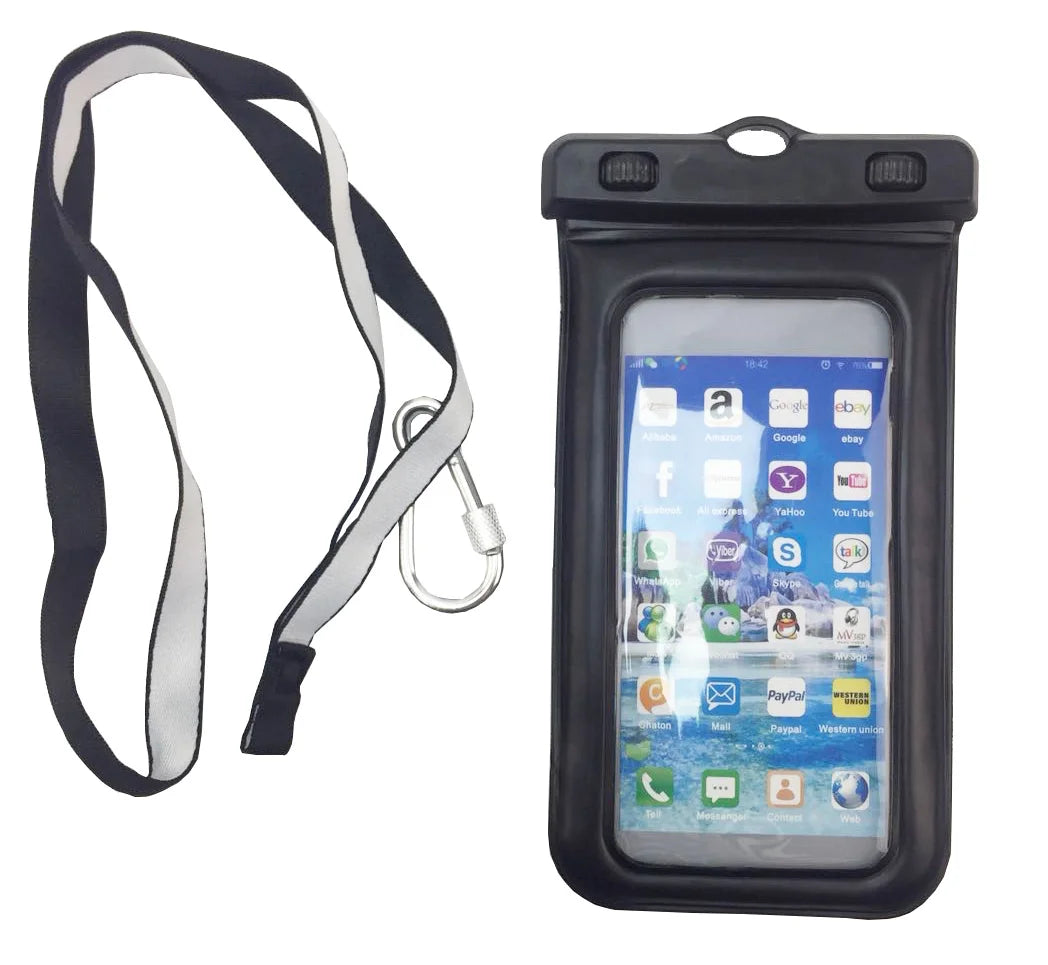 IPX8 Floating Waterproof Phone Bag Dry Phone Pouch Case for Water Sports