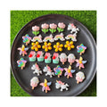 New Cute Resin Cartoon Unicorn Flat Back Parts Embellishments for Hair Bows Accessories Free Shipping