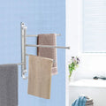 304 Stainless Steel Non-punched Towel Bar Multi-bar Kitchen Rag Storage Rack Metal Bracket