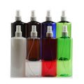 500ml Flat Shoulder White Blue Amber Sprayer Cosmetic Packaging Free Sample New Luxury Plastic Spray Bottle Empty Atomizer