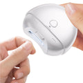 Electric Automatic 2-Speed Baby Nail Clipper for Finger Nails-Safe ABS Material with 400mAh Battery