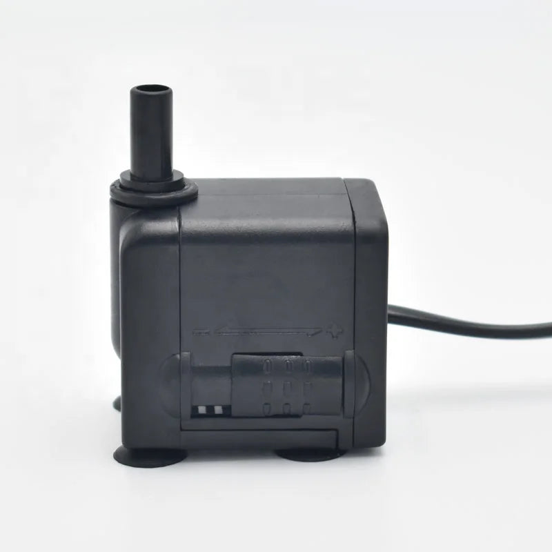 China Supplier Direct Sale Aquarium Water Pump Adjustable Flow Rate Multi-Function 7W Submersible Pump for Home Pond OEM ODM