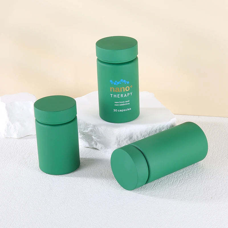 100ml 120ml 180ml  Empty PET Plastic Capsule Container Pill Bottle  Tablet Supplement Pill Bottle for Healthcare