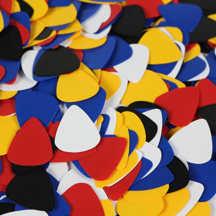 Custom logo Printing Colorful ABS Guitar Plectrum Mediator Guitar Picks for Acoustic Electric Bass