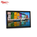 RK3288 2+16G Fashion Style 10.1'' Wall Mounted POE Tablet With 2 Side LED Light Bar Display Advertising Player