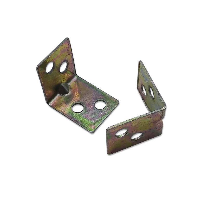 22X18mm Heavy Duty Iron Silver Color Plating L Shaped Right Angle Bracket