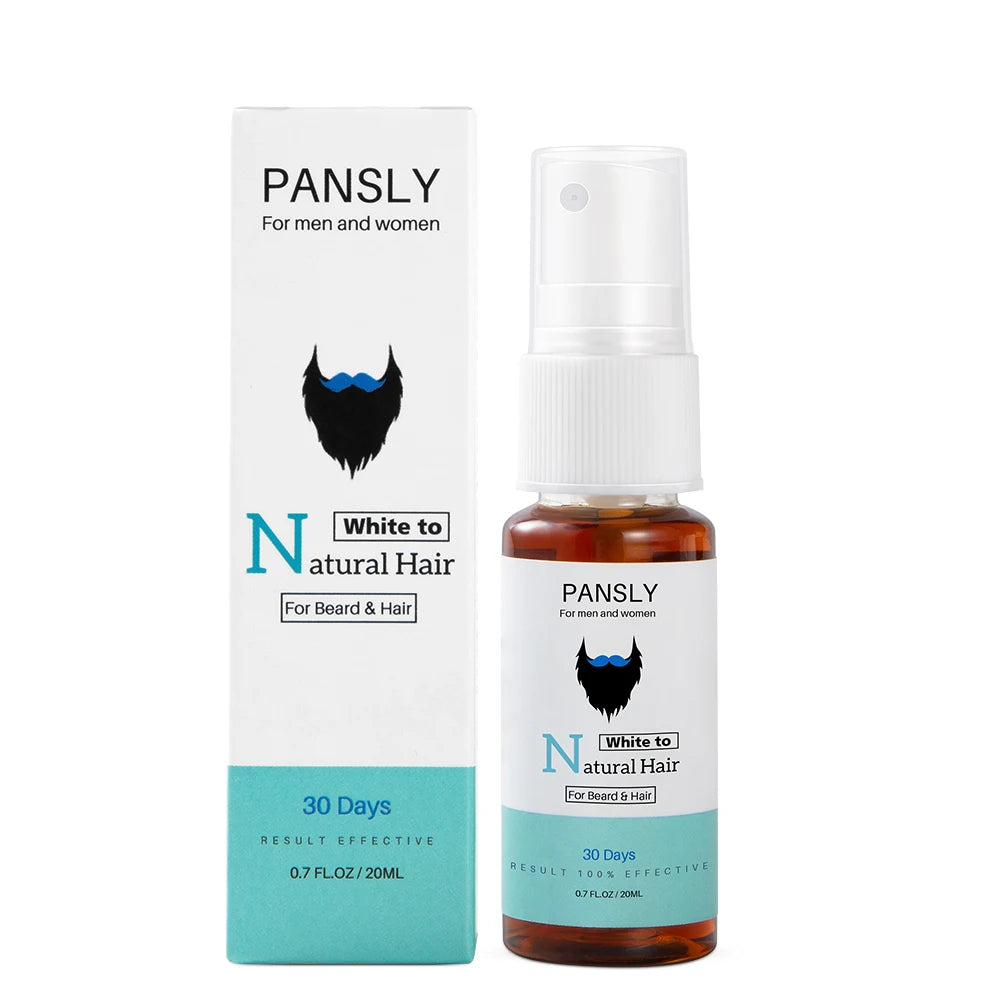 Private Label  Hair Serum Growth White to Natural Nourish Repair Damage Prevent Loss Grey Hair Treatment Essence Spray