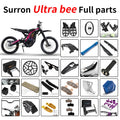 For Surron Light Bee Parts Cnc Storm R Verified Direct Mount Stem Silver Banden Onderdelen Lbs E Bike 2025 Ultra Accessories