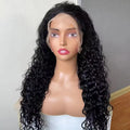 Raw Brazilian Hair 13X6 Lace HD Frontal Wigs Water Wave Virgin Cuticle Aligned Glueless Full Lace Human Hair Wigs