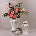 Small Modern Ginger Jars Art Deco Wedding Tabletop Vase Eco-Friendly Office Home Decor Ceramic Luxury Porcelain