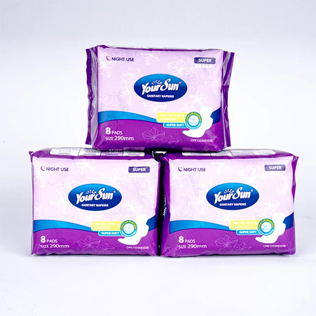 Cotton Bamboo Super Absorbent Kotexed B Grade Sanitary Pads Turkey for Children Women