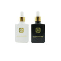 Label Square 1oz 30ml Glass Hair Growth Oil Bottles With Dropper for Massage Oil Essential Oil Serum Skincare Packaging