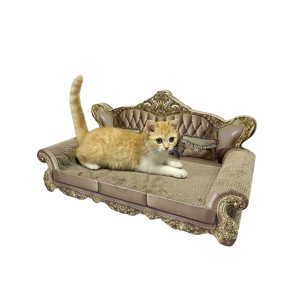 Furniture Protection Pet-cheer Modern Luxurious Sofa Corrugated Paperboard Recycled Eco Friendly Cat Scratcher for Cat Scratchin