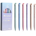 Cute Candy Morandi Colored Gel Pen Fine Soft Feel Office School Colorful Gel Pens Set Stationery Customize 0.5mm Ball 6 Pcs/box