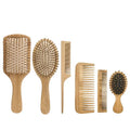 2023 Wholesale Bamboo Hair Brush Set Customized Package