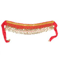 88 Sliver Coins Indian Belly Dance Hip Scarf Egypt Dancing Belts Wrap Dance Skirts