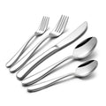Heavy Duty Hotel Cutlery Set Thick Metal Tableware Fork Knife and Spoon Set 18/10 Stainless Steel Flatware Restaurant Silverware