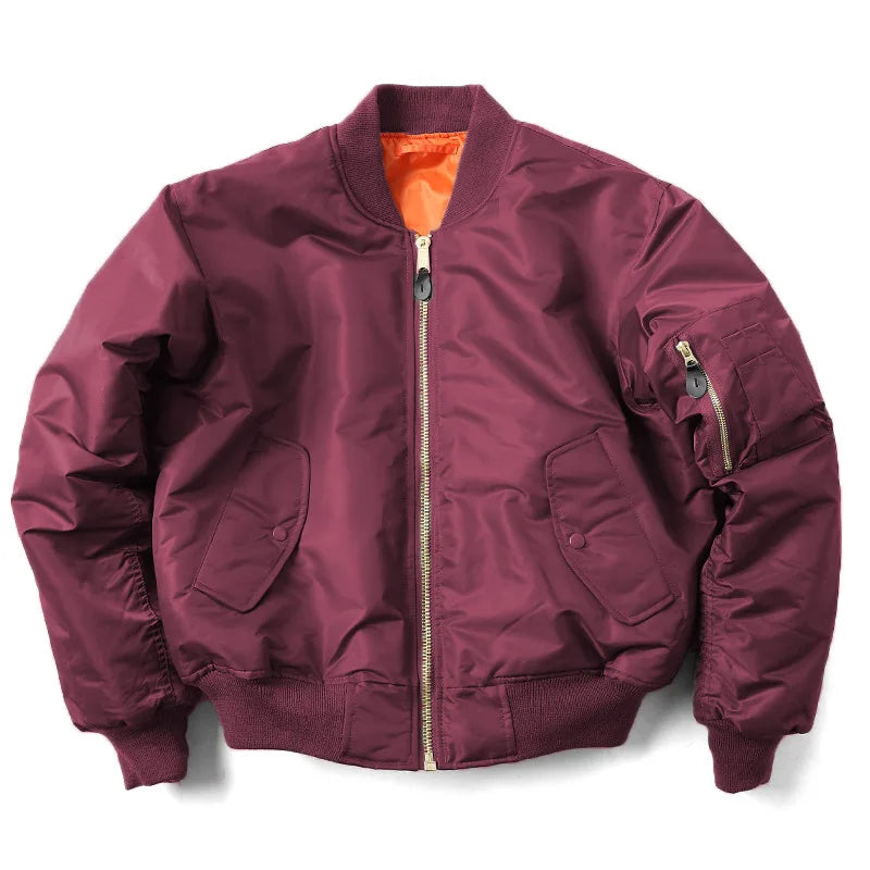 Custom Flight Black Motorcycle Jacket Stylish Racing Bomber Jackets for Men