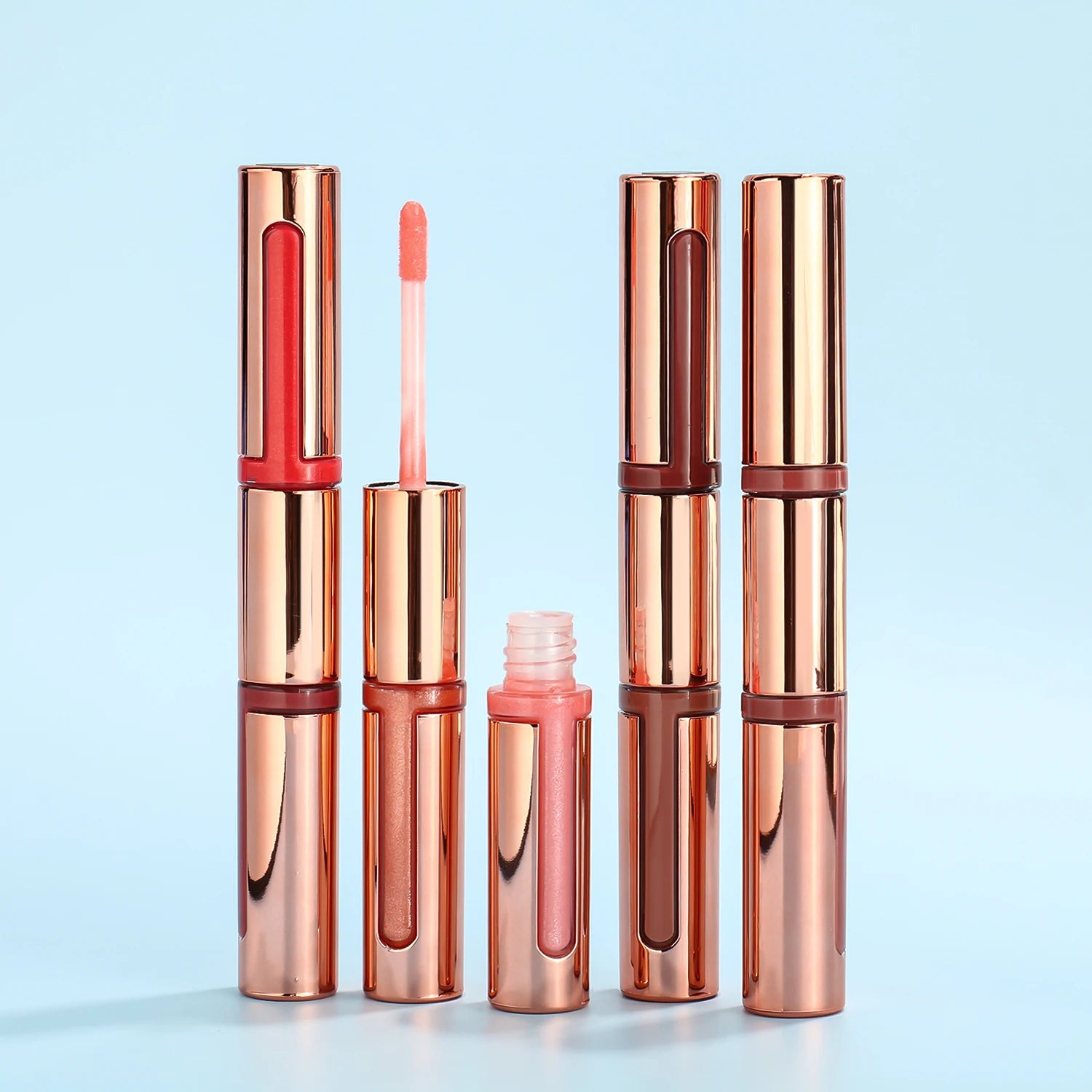 Wholesale Lip Makeup Lip Gloss Moisturizing Long Lating Waterproof Matte Lip Glaze Vegan Private Label Lipgloss